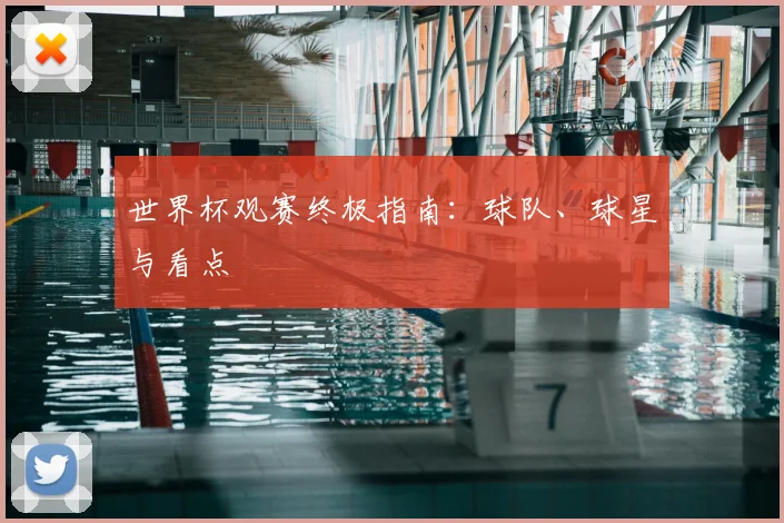 世界杯观赛终极指南:球队、球星与看点